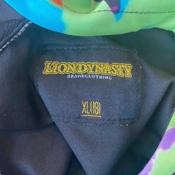 Lion Dynasty Hoodie with Rainbow Multicolor hoodie and graphic LEGEND Size XL 18 - Picture 4 of 5